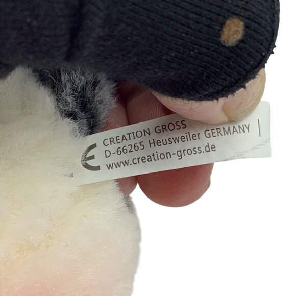 Stork Hanging Plush Stuffed Animal Creation Gross Germany 8”x6” Toy Colmar - Picture 4 of 7